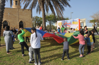  بالصور: فعاليات شيّقة للصغار في ساحة كيدرون بحي الجبلية في يافا